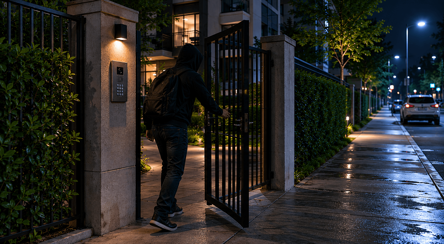Why Criminals Target Open Pedestrian Gates